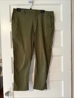 GAP Olive Green Straight Chinos